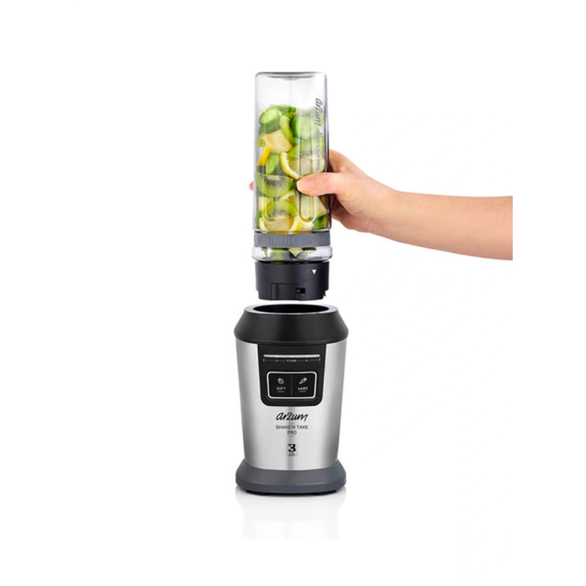Arzum AR1079 ShakeN Take Pro Kişisel Blender - Paslanmaz Çelik