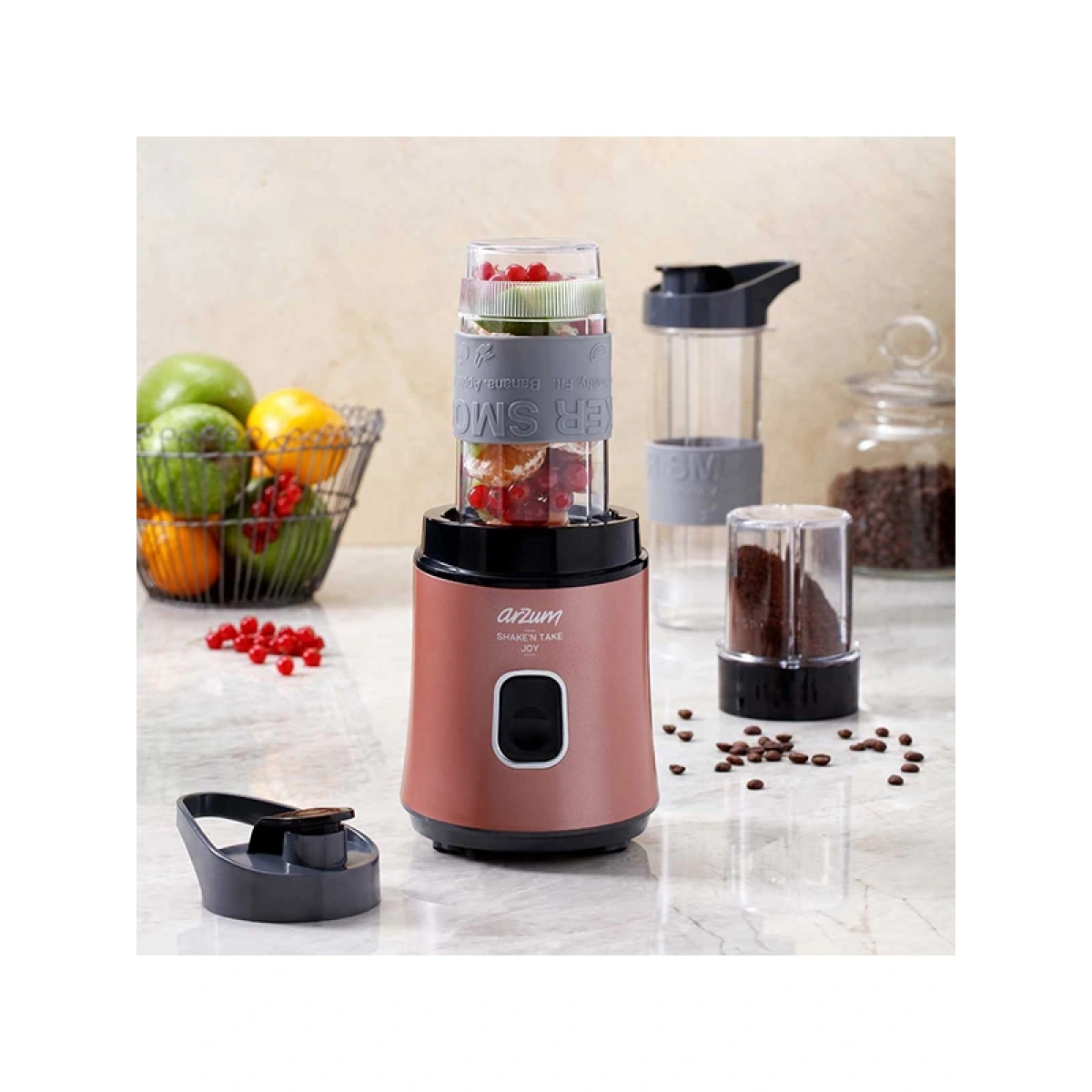 Arzum AR1101-G ShakeN Take Joy Kişisel Blender - Gün Batımı