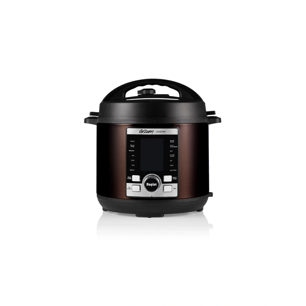 Arzum AR2055 Chefim Çok Amaçlı Basınçlı Pişirici - Siyah