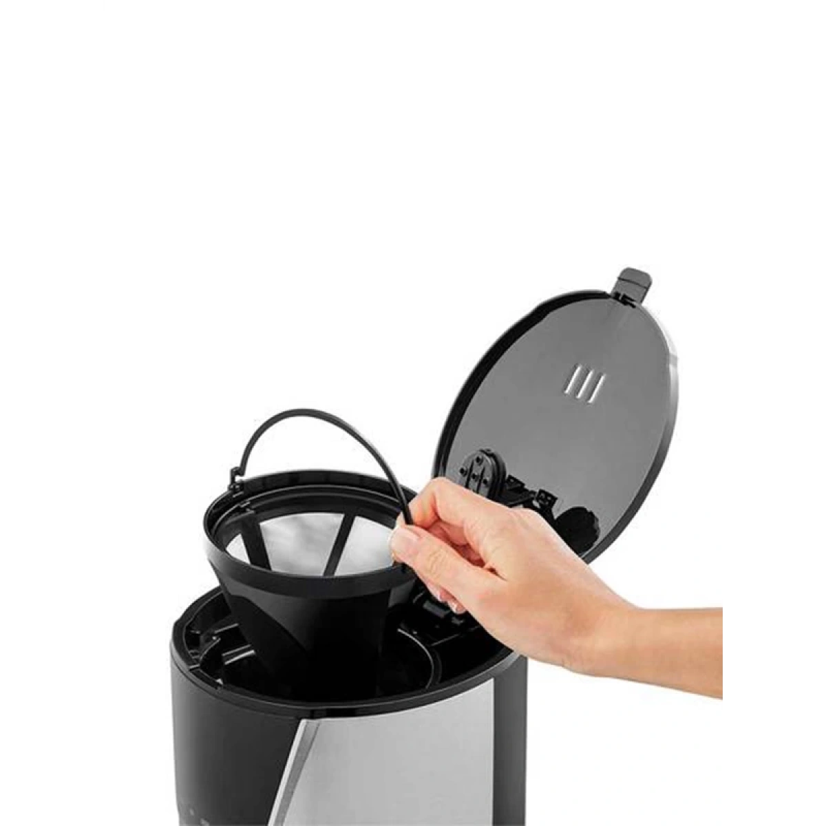 Arzum AR3081 Brewtime Delux Filtre Kahve Makinesi - Inox