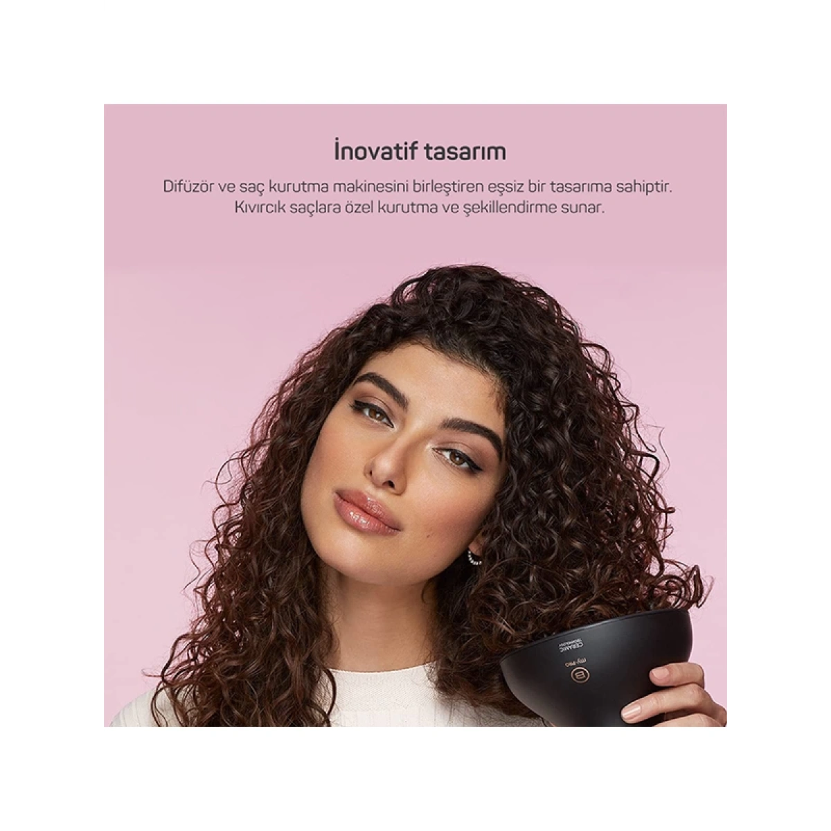 Arzum AR5086 Bellissima Diffon Ceramic Saç Kurutma Makinesi - Siyah