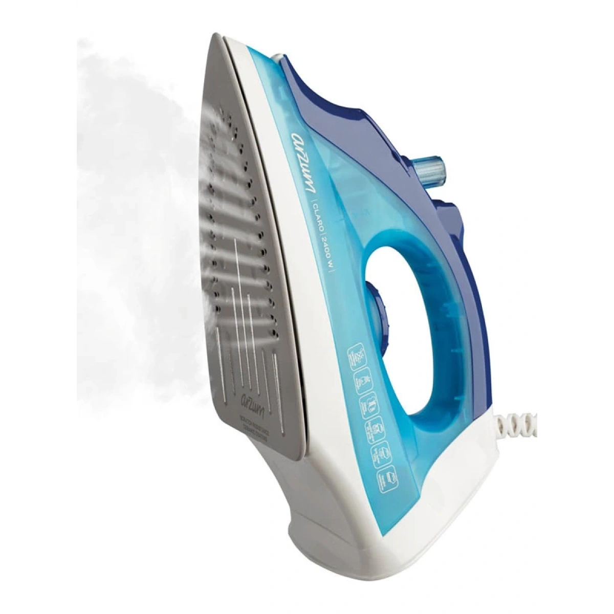 Arzum AR688 Claro Seramik Tabanlı Ütü - Mavi