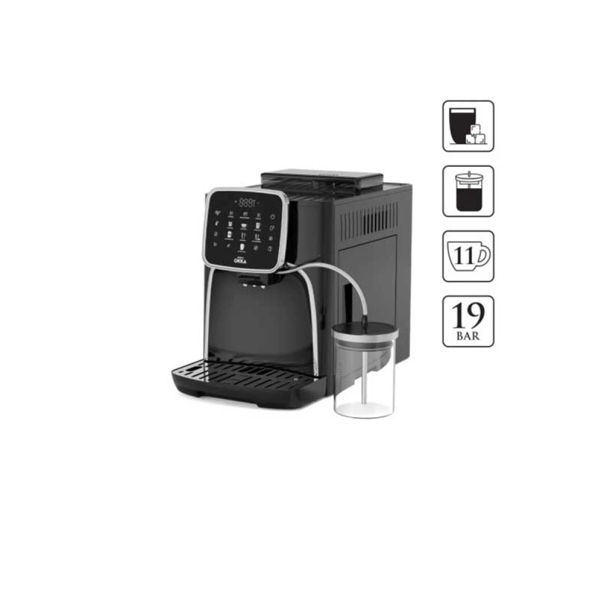 Arzum Okka Espresso Pro M Tam Otomatik Espresso Makinesi Bakır - OK0028-04