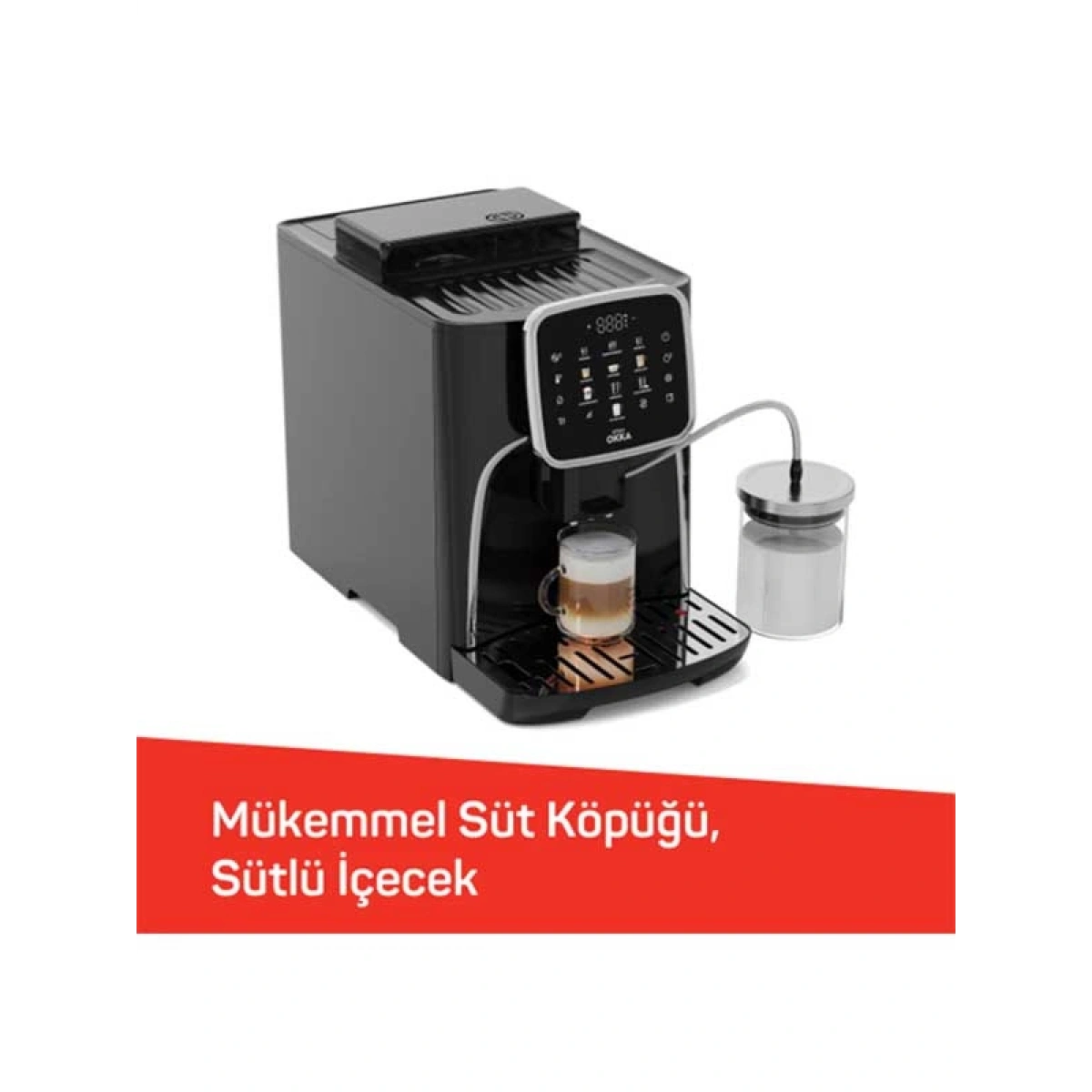 Arzum Okka Espresso Pro M Tam Otomatik Espresso Makinesi Bakır - OK0028-04