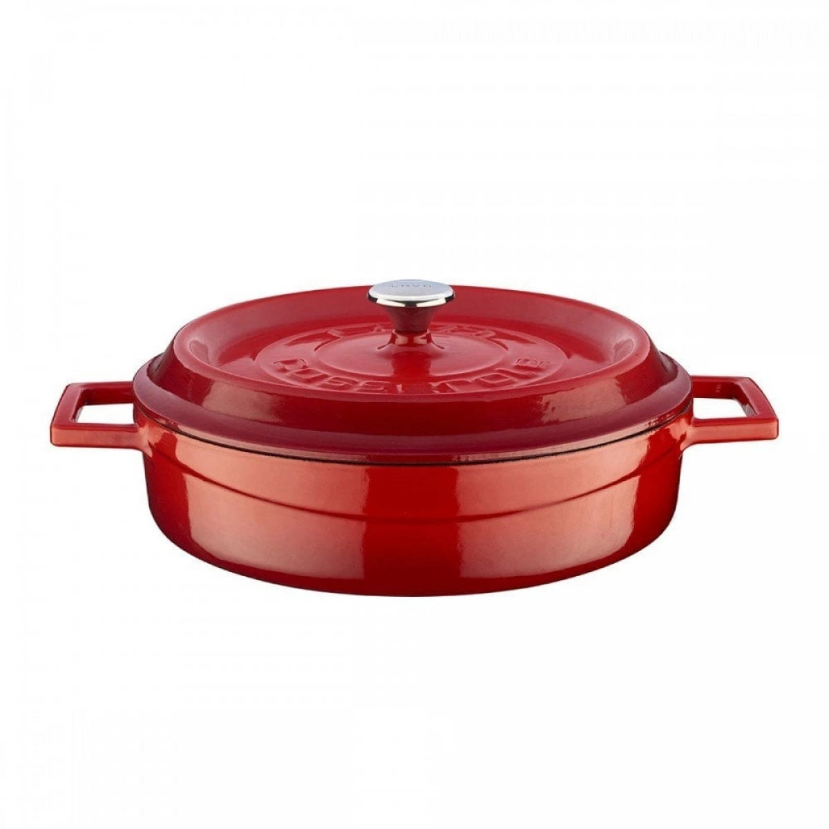 Lava 24 Cm Derin-24 Cm Sığ-28 Cm Sığ Kırmızı Tencere Seti