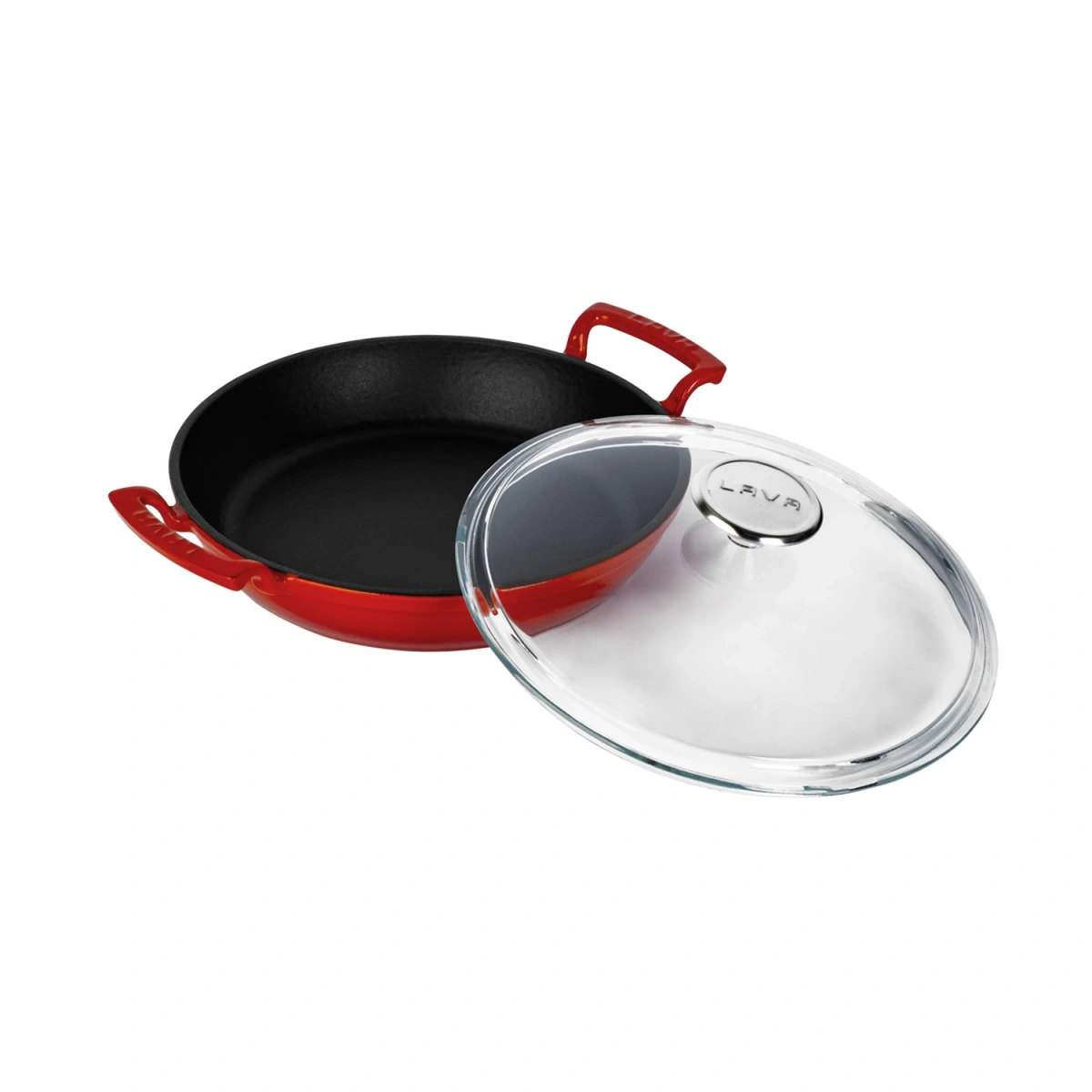Lava NEO Trendy 12 Parça Kırmızı Döküm Tencere Seti