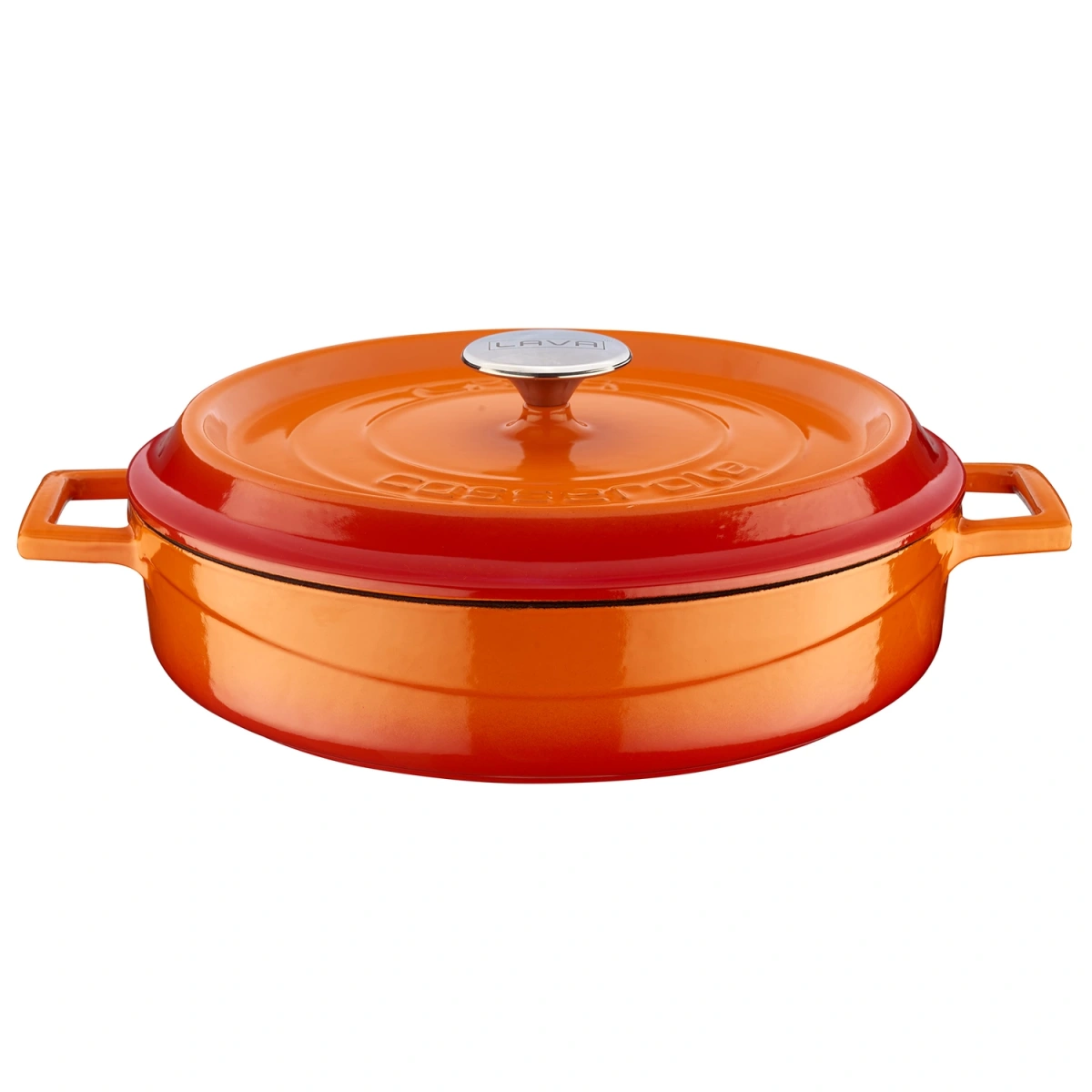 Lava NEO Trendy 12 Parça Turuncu Döküm Tencere Seti