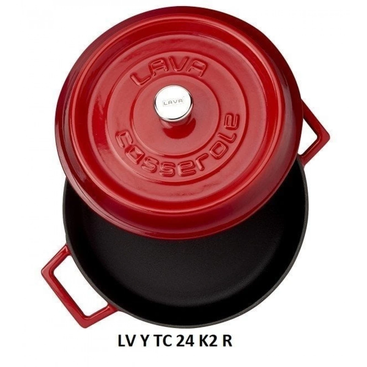 Lava Trendy 6 Parça Kırmızı Döküm Tencere Seti