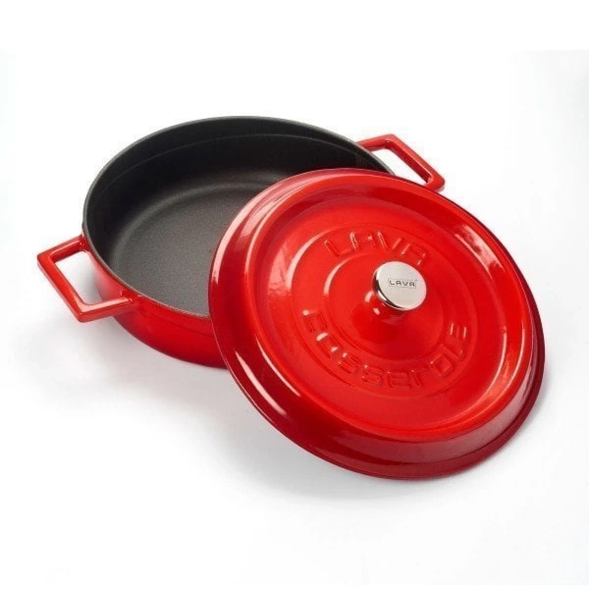Lava Trendy XXL 10 Parça Kırmızı Döküm Tencere Seti