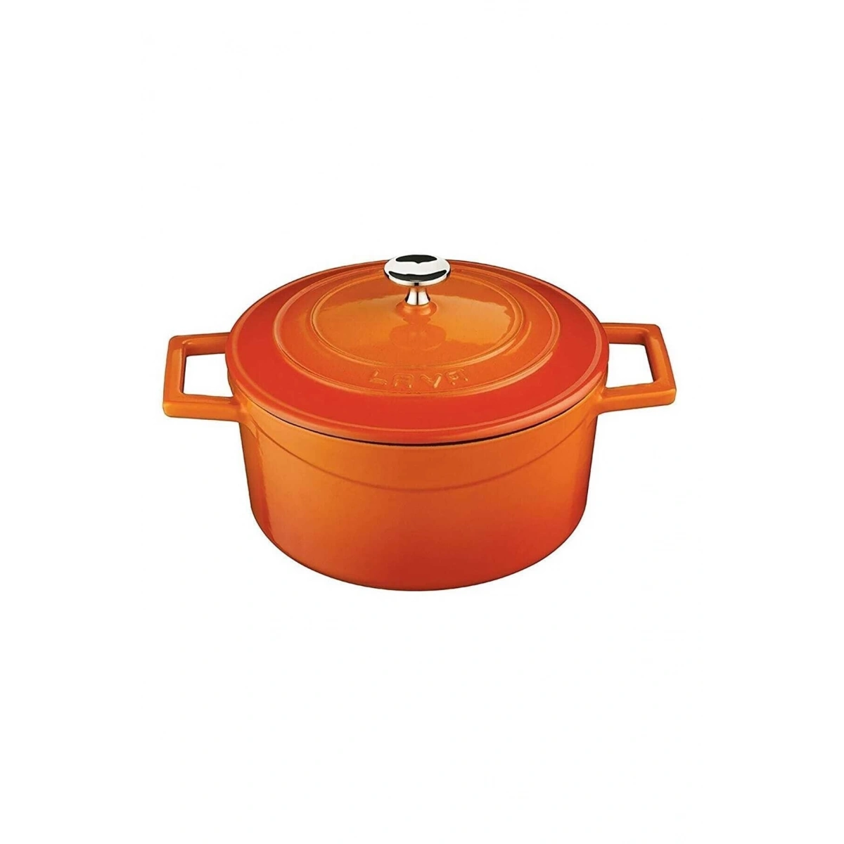 Lava Turka 7 Parça Döküm Turuncu Tencere Seti