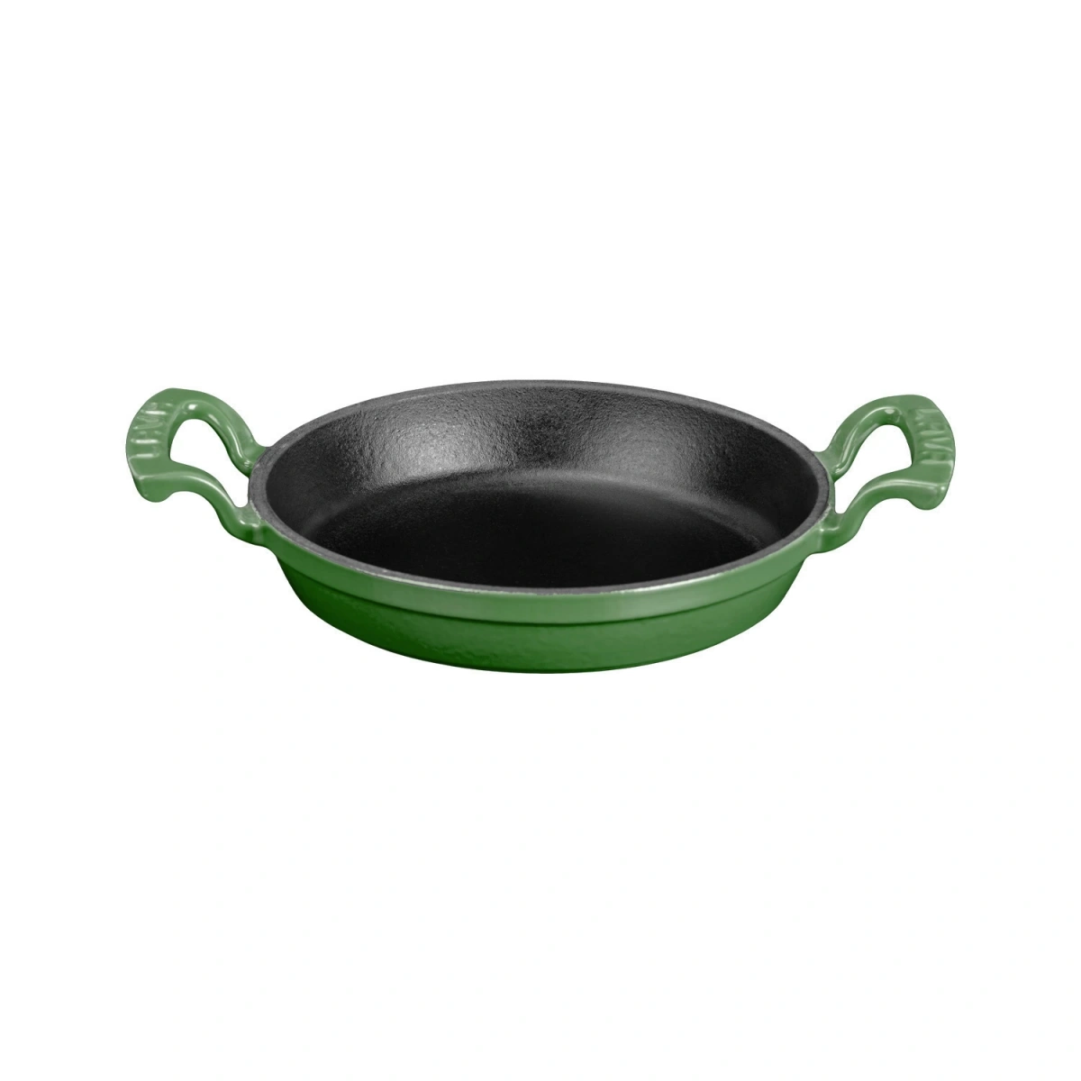 Lava Yuvarlak Kulplu 16-20 cm 2li Döküm Sahan Seti-Yeşil