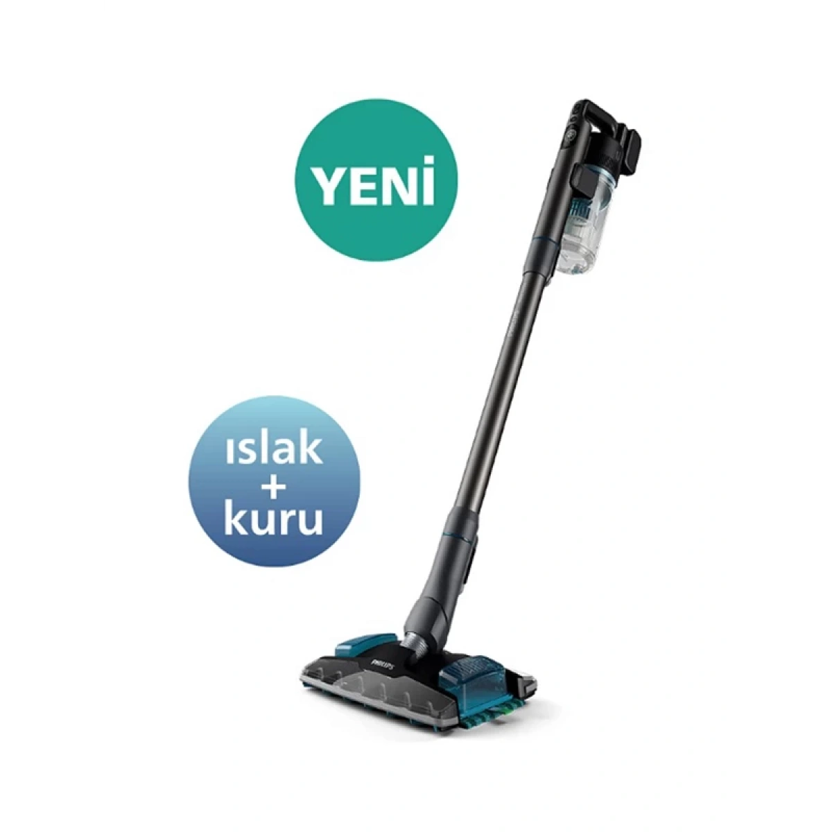 Philips 8000 Serisi Aqua Plus XC8053/01 Şarjlı Islak Kuru Dikey Süpürge