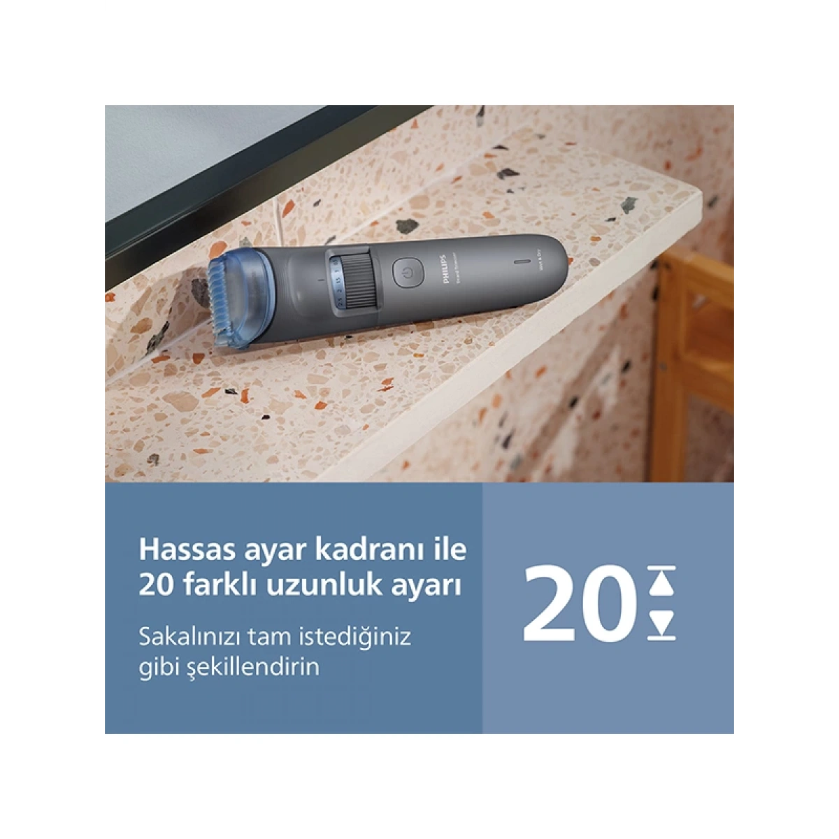 Philips BT3617/15 Beard Trimmer 3000 Series Sakal Kesme Makinesi
