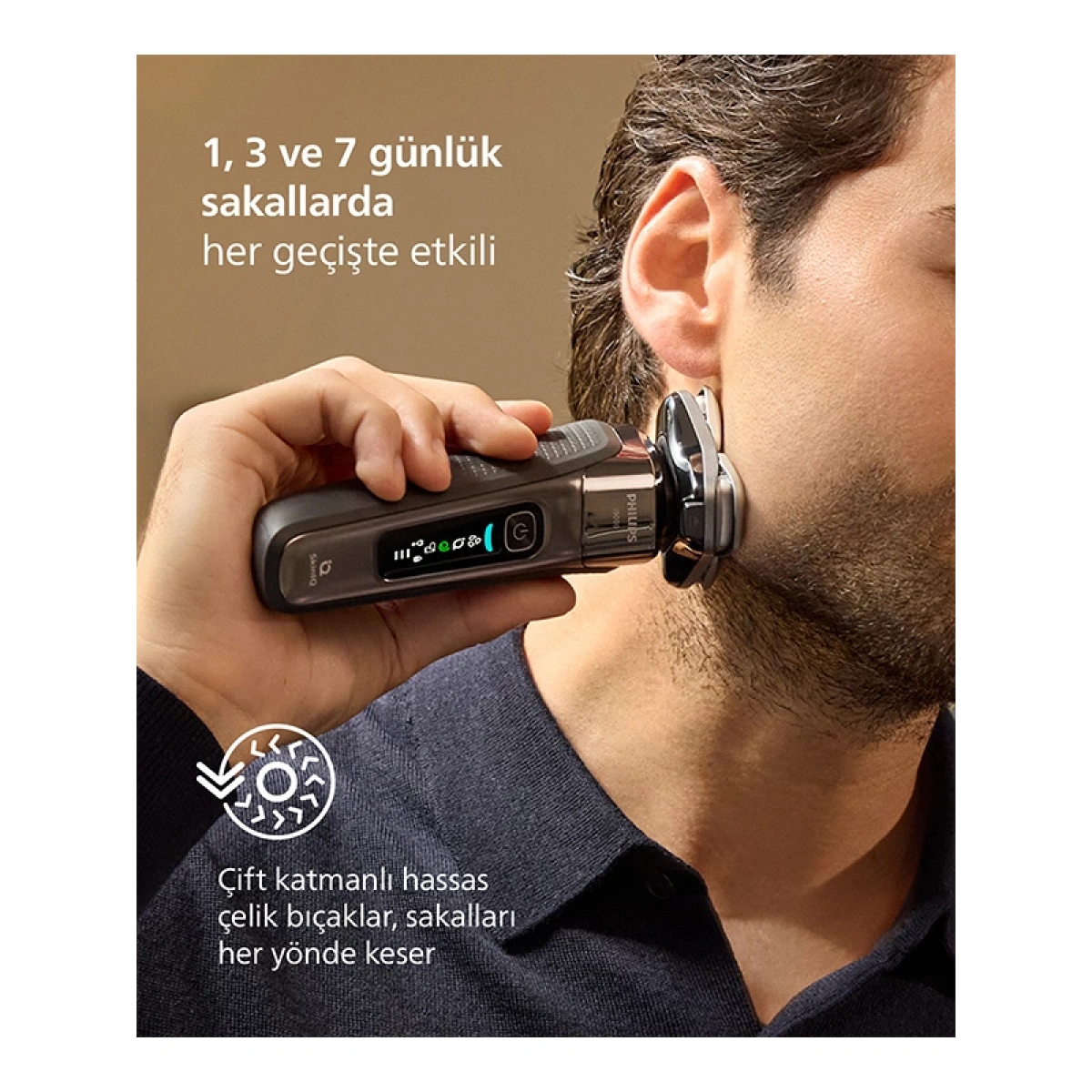 Philips X9002/30 SkinIQ i9000 Islak ve Kuru Elektrikli Tıraş Makinesi