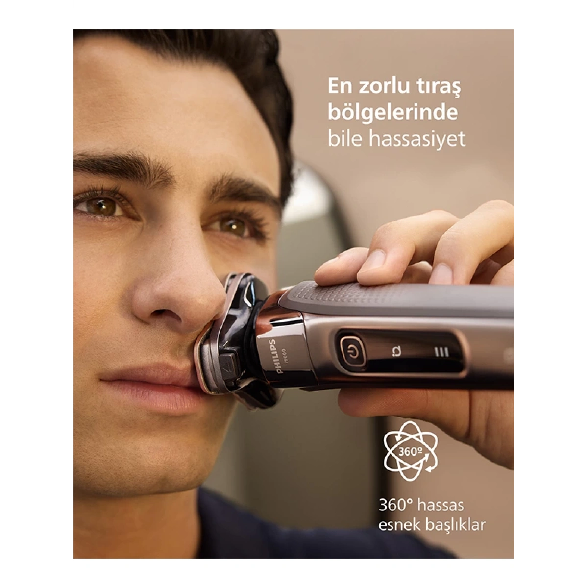 Philips X9002/30 SkinIQ i9000 Islak ve Kuru Elektrikli Tıraş Makinesi