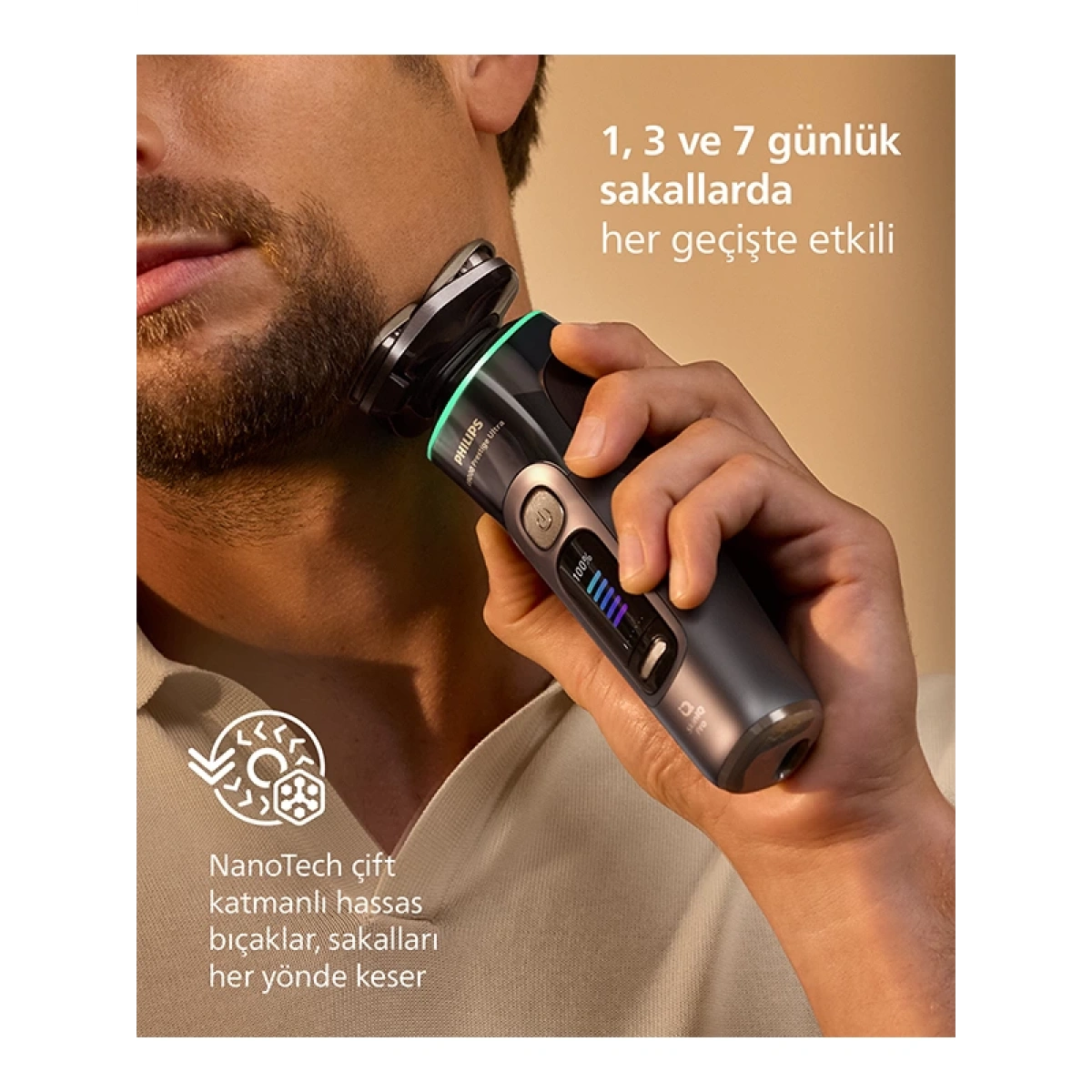 Philips XP9402/31 SkinIQ Pro i9000 Prestige Ultra Islak ve Kuru Elektrikli Tıraş Makinesi