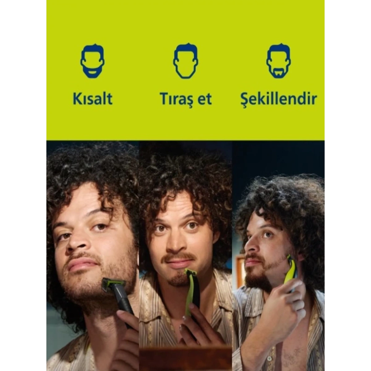 Philips QP2824/10 Oneblade Yüz Ve Vücut Şekilendirici