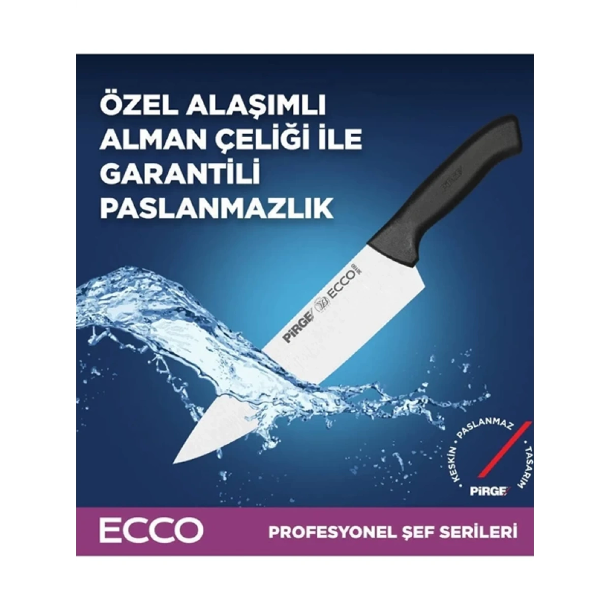 Pirge Ecco Çantalı 5li Bıçak Seti - 38402