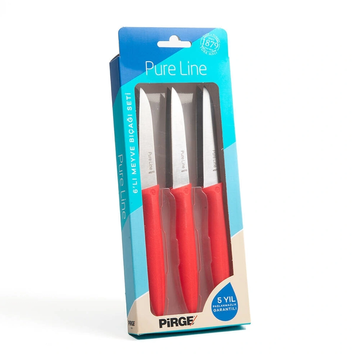Pirge Pure Line Meyve Bıçağı Seti (6lı) - 46010