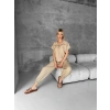 Bluz şalvar takım bej s255841