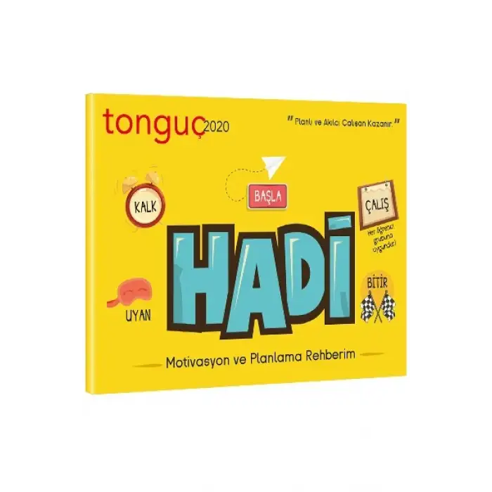Hadi Motivasyon ve Planlama Rehberim - Tonguç Yayınları
