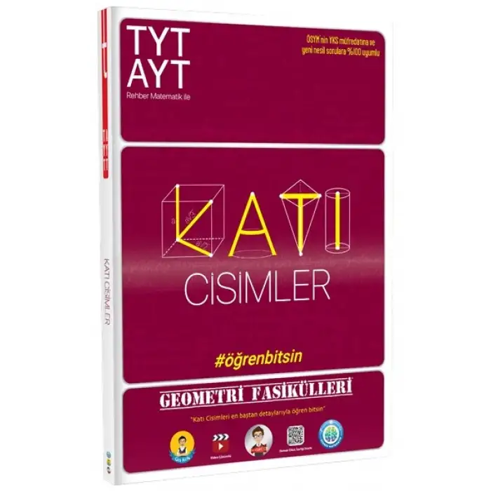 TYT-AYT Geometri Fasikülleri - Katı Cisimler - Tonguç Yayınları