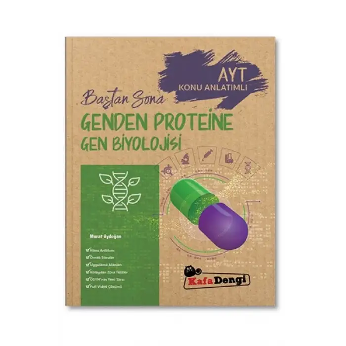 AYT Baştan Sona Gen Biyolojisi Kafa Dengi Yayınları