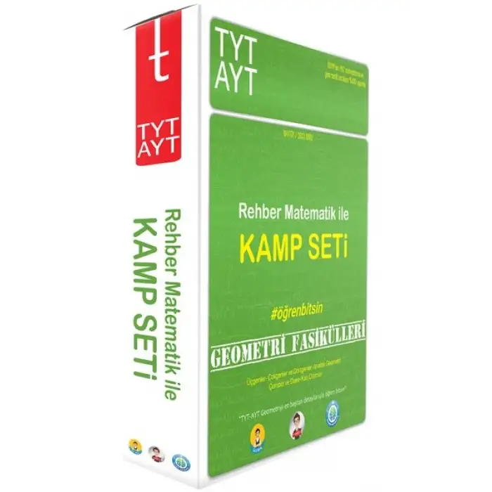 TYT-AYT Geometri Fasikülleri Seti - Kamp Seti - 5 Fasikül - Tonguç Yayınları