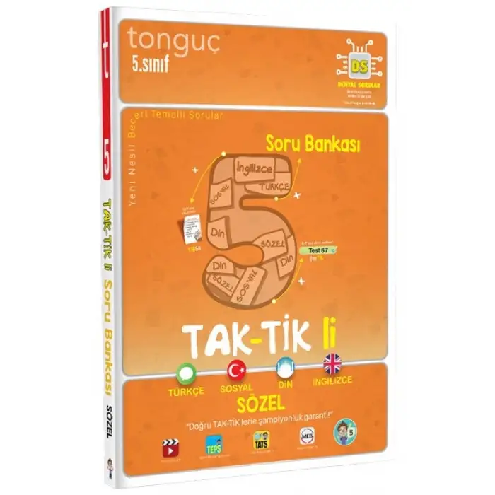 5. Sınıf Taktikli Sözel Soru Bankası - Tonguç Yayınları