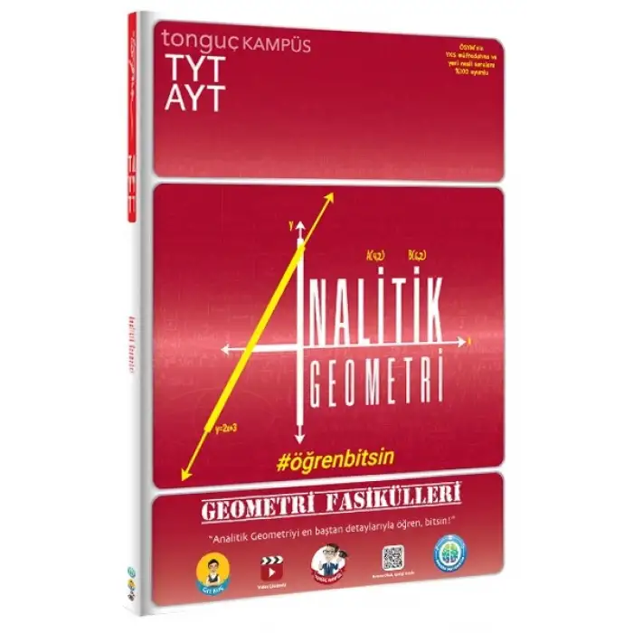 TYT-AYT Geometri Fasikülleri-Analitik Geometri - Tonguç Yayınları