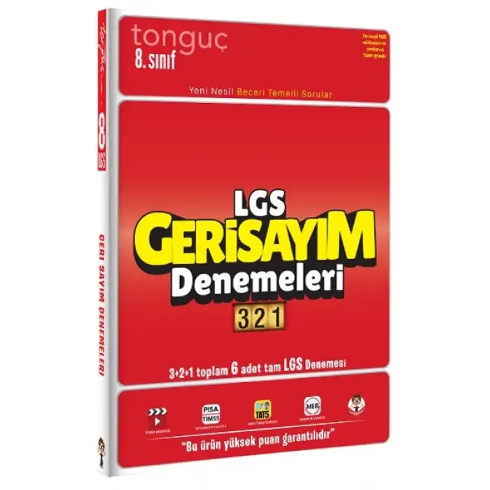 LGS Geri Sayım Denemeleri 321 - 6lı Deneme - Tonguç Yayınları