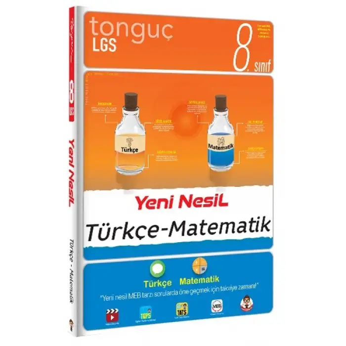 8. Sınıf Yeni Nesil Türkçe Matematik Soru Bankası - Tonguç Yayınları