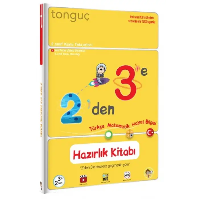2den 3e Hazırlık Kitabı Soru Bankası - Tonguç Yayınları