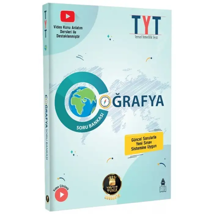 TYT Coğrafya Soru Bankası - Yavuz Tuna Yayınları