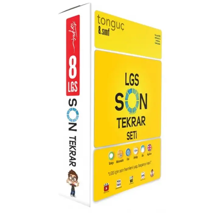 LGS Son Tekrar Seti - Konu Özetli Denemeler - Tonguç Yayınları