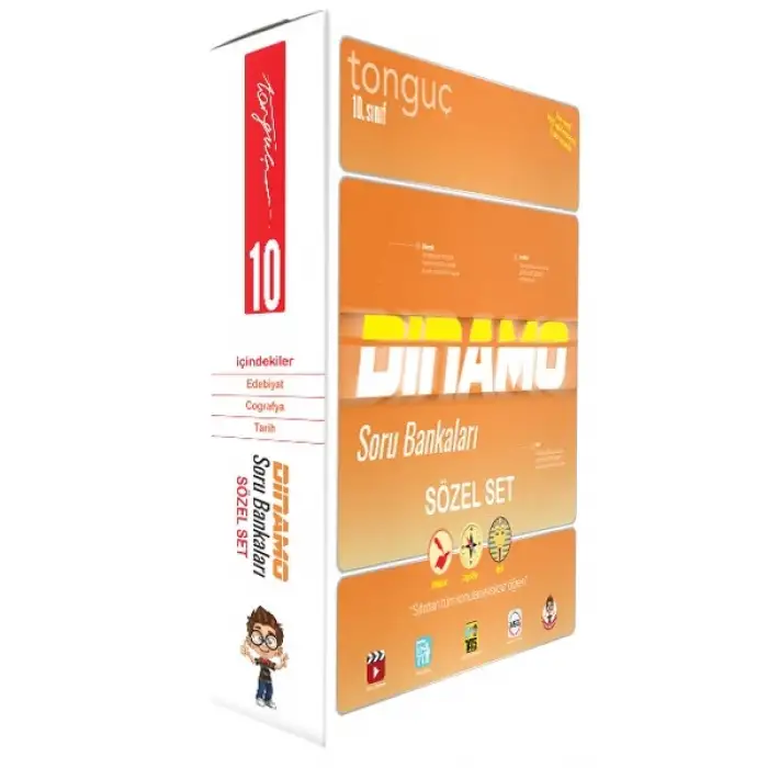 10. Sınıf Dinamo Sözel Set - Soru Bankası Seti - Tonguç Yayınları