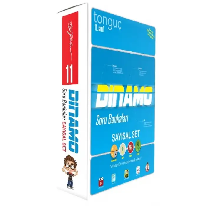 11. Sınıf Dinamo SAYISAL Soru Bankası Seti - Tonguç Yayınları