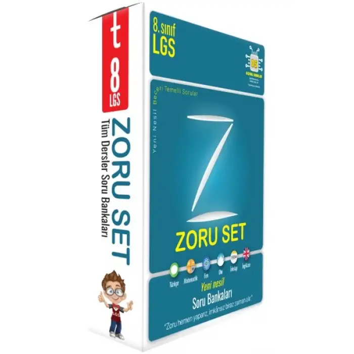 8. Sınıf Zoru Bankası Tüm Dersler Seti Soru Bankası - Tonguç Yayınları
