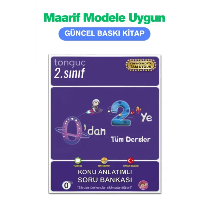 0dan 2ye Konu Anlatımlı Soru Bankası  - Tonguç Yayınları