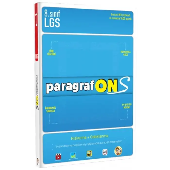 ParagrafONS - 5,6,7. Sınıf ve LGS Paragraf Soru Bankası - Tonguç Akademi