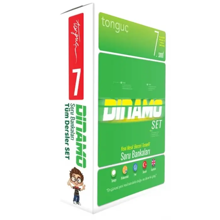 7. Sınıf Dinamo TÜM DERSLER Soru Bankası Seti - Tonguç Yayınları