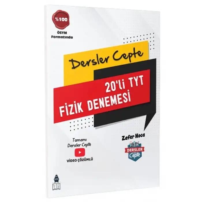 Dersler Cepte 20li TYT Fizik Denemesi - Zafer Hoca