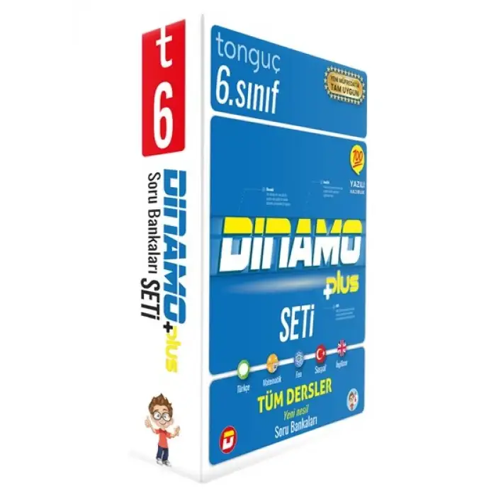 6. Sınıf Dinamo TÜM DERSLER Soru Bankası Seti - Tonguç Yayınları
