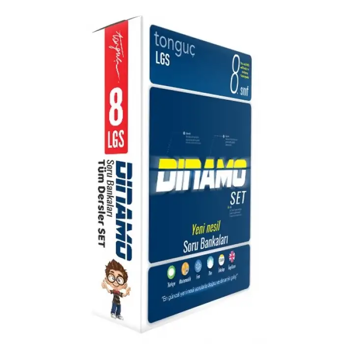 8. Sınıf Dinamo TÜM DERSLER Soru Bankası Seti - Tonguç Yayınları