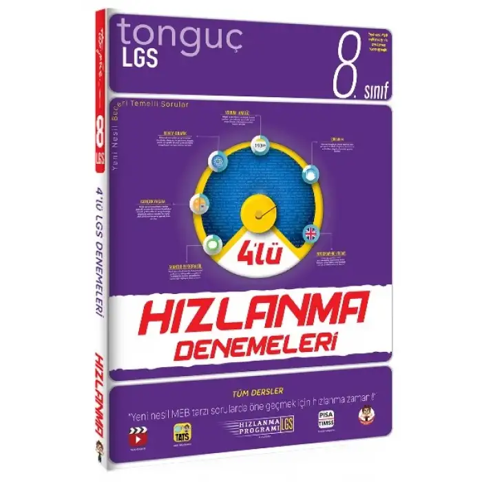LGS 4lü Hızlanma Denemeleri - Tüm Dersler - Tonguç Akademi