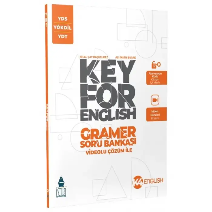 Key for English Gramer Soru Bankası - K4 English
