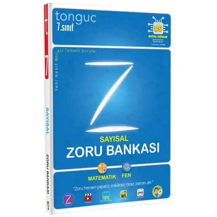 7. Sınıf Sayısal Zoru Bankası - Tonguç Yayınları