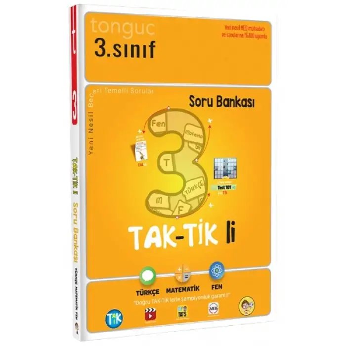 3. Sınıf Taktikli Soru Bankası - Tonguç Akademi