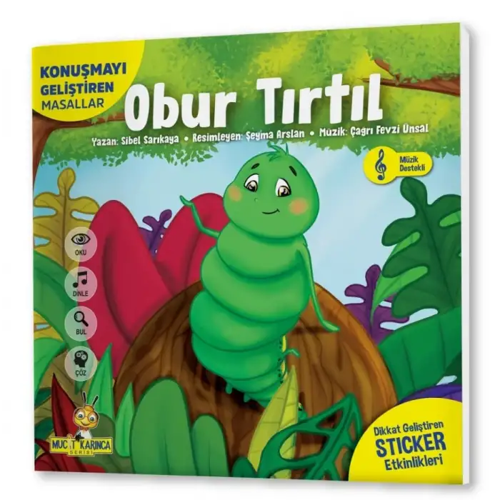 2+ Yaş Uyku Öncesi Şarkılı Konuşmayı Geliştiren Masallar Serisi   - Yükselen Zeka