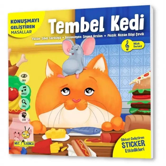 2+ Yaş Uyku Öncesi Şarkılı Konuşmayı Geliştiren Masallar Serisi   - Yükselen Zeka